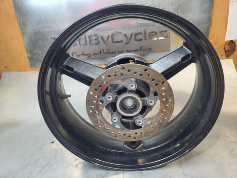 black rear wheel for 03+ sv1000