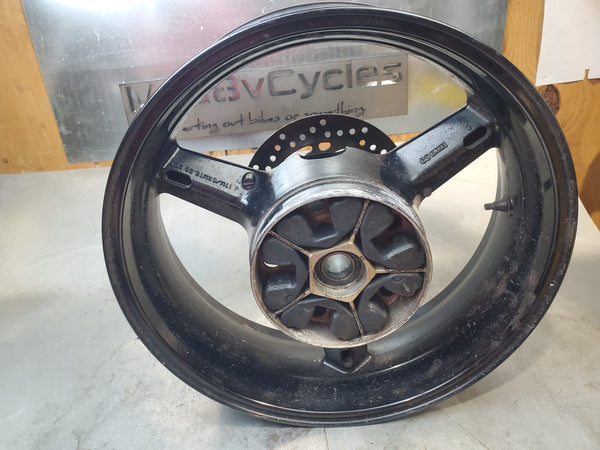 black rear wheel for 03+ sv1000