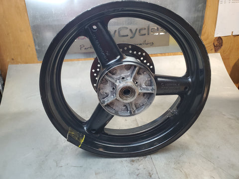 black rear wheel for 2g 03+ sv650