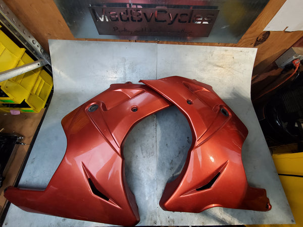 really nice lower fairings sv1000 YAV Orange