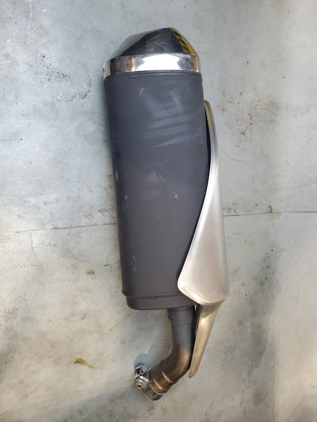 muffler dented 3g sv650 2016+