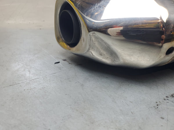 muffler dented 3g sv650 2016+