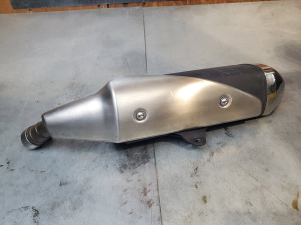 muffler dented 3g sv650 2016+